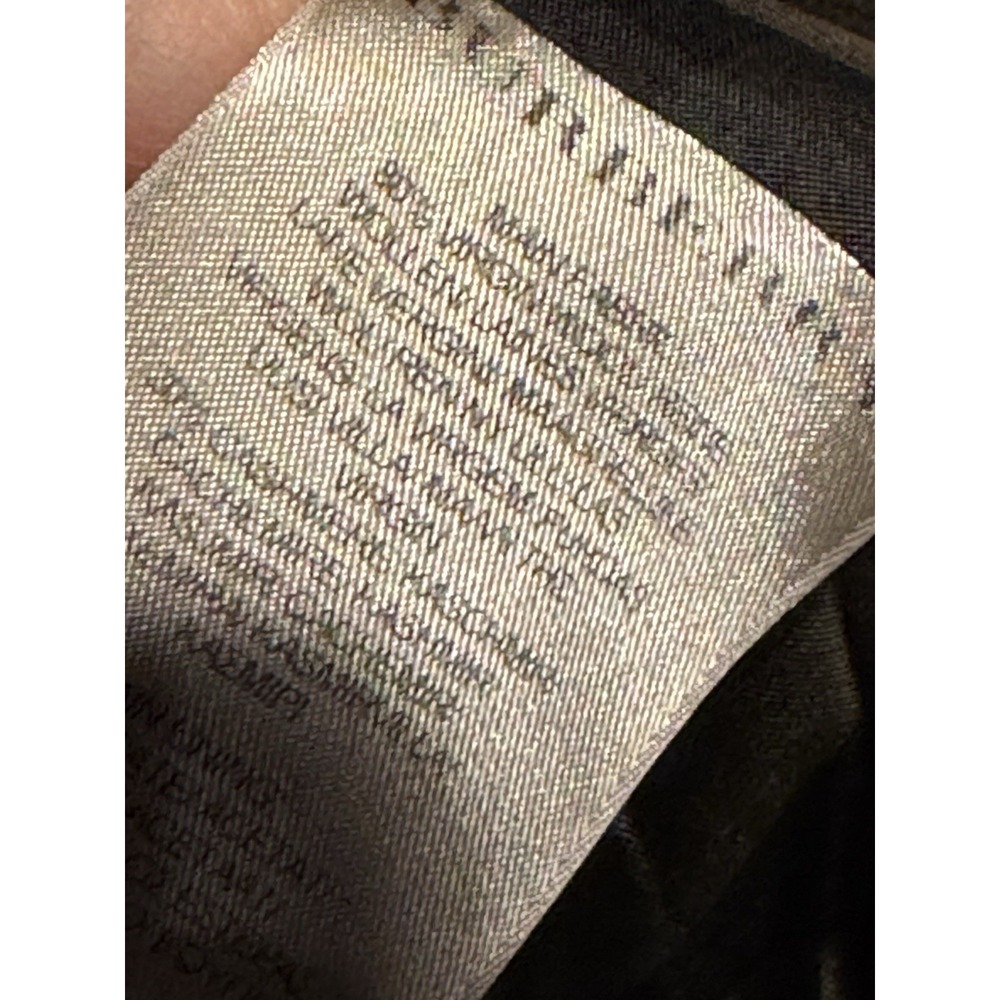 Burberry London Double Breasted Brown Size 6 Wool Cashmere Overcoat - Picture 8 of 13